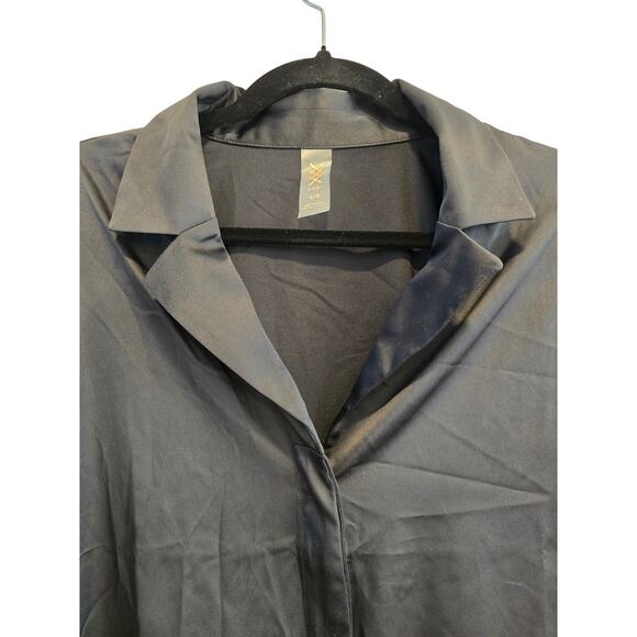 RHONE Women's Black Party Blouse size Large NWT. - Picture 5 of 11